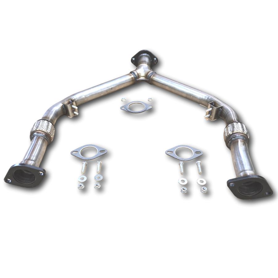 Image 2 of 2007-2008 Infiniti G35 & G35x Sedan 3.5L V6 Exhaust Y-Pipe Flex Pipe