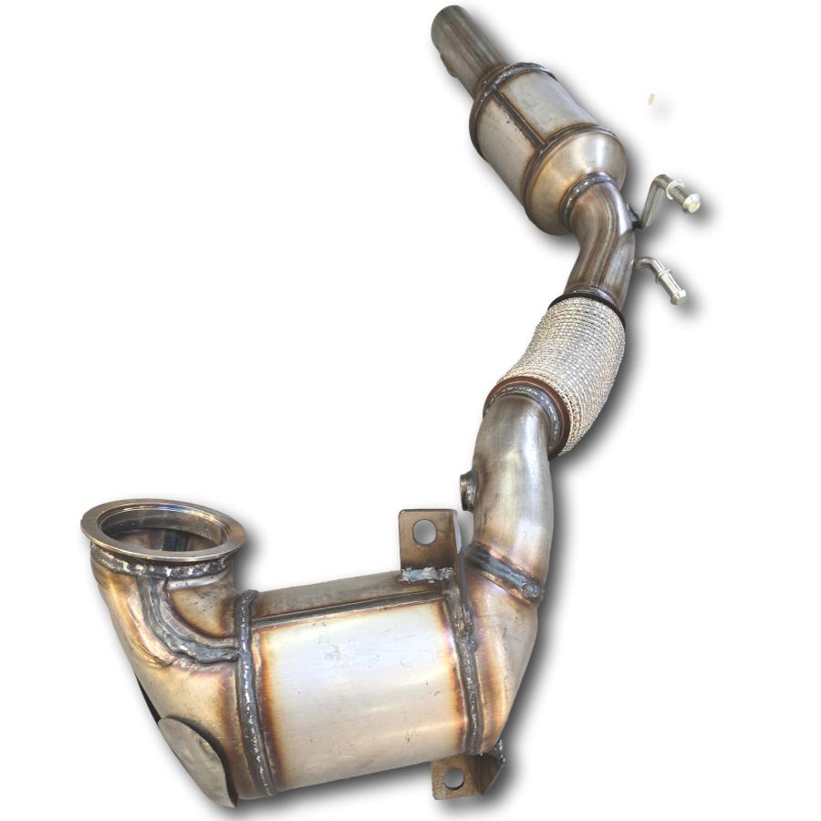 Volkswagen GTI 2.0T Catalytic Converter 2015 to 2021 FWD , OEM GRADE front view