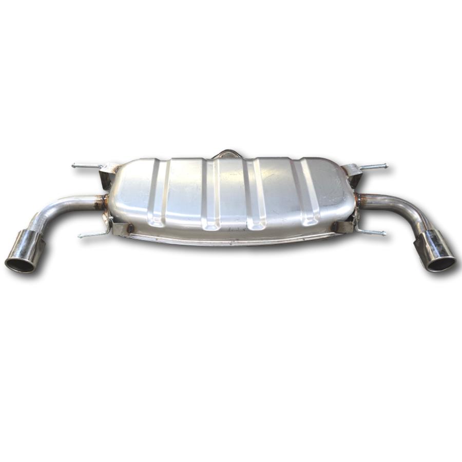 2014-2023 Mazda CX-5 2.5L rear muffler with tips , STAINLESS STEEL , OEM GRADE