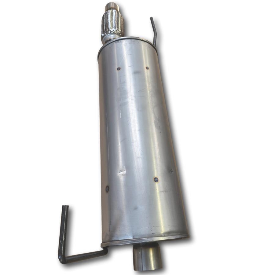 2015-2020 Ford F-150 2.7L & 3.5L V6 Muffler Assembly w/flex STAINLESS STEEL