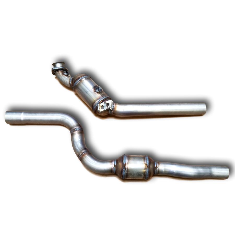 Image 2 of Mercedes C250 4MATIC 10-12 catalytic converter 2.5L V6 BANK 1 / RIGHT