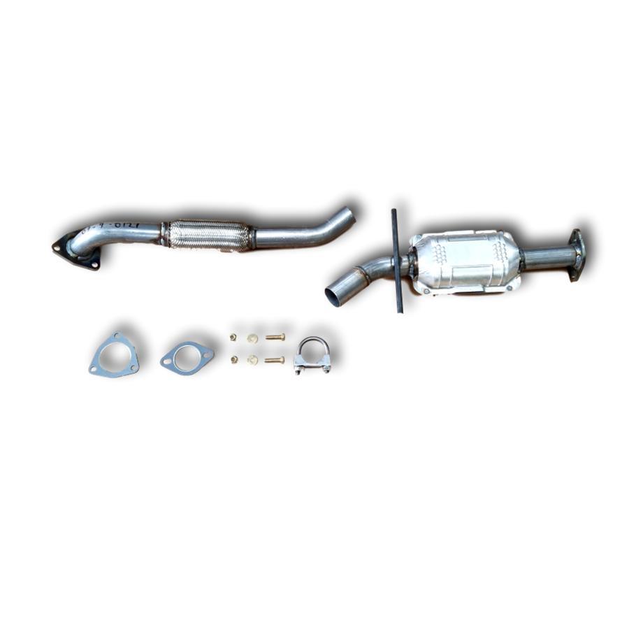 Image 3 of Hyundai Sonata Catalytic Converter 2.4L 2002-2005 REAR UNIT with flex