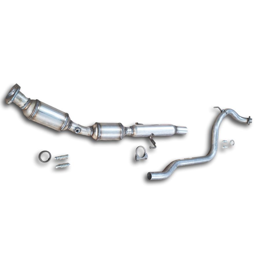 Image 2 of 2007-2011 Toyota Yaris SEDAN 1.5L 4cyl Catalytic Converter Assembly