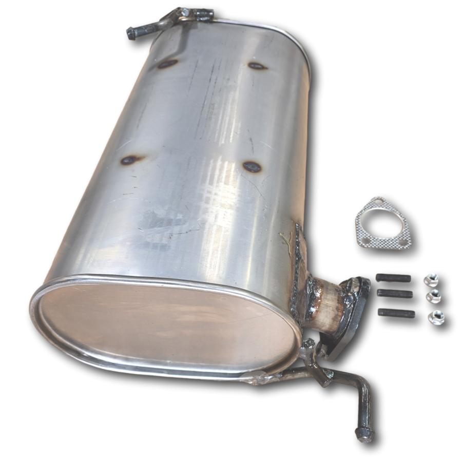 Stainless Steel Rear Muffler For 2014-2018 Mitsubishi Outlander 2.4L – EPA Certified, Bolt-On Kit