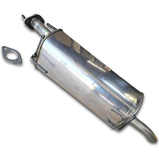 2007-2011 Nissan Versa SEDAN 1.8L 4-Cylinder Muffler Assembly STAINLESS STEEL