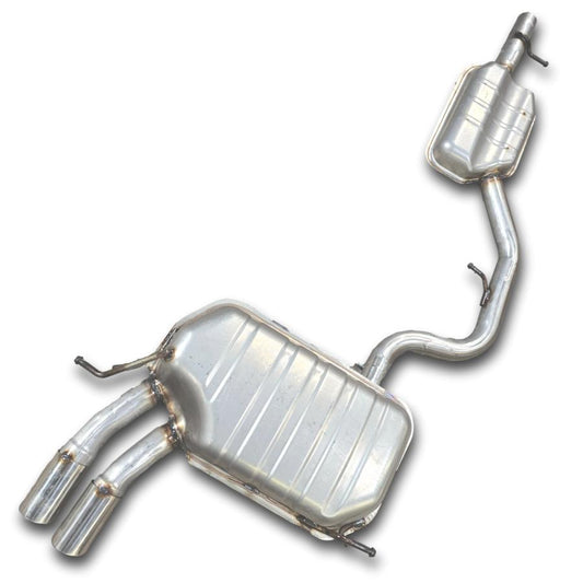 2009-2017 VW Tiguan catback 2.0L , res and muffler STAINLESS STEEL