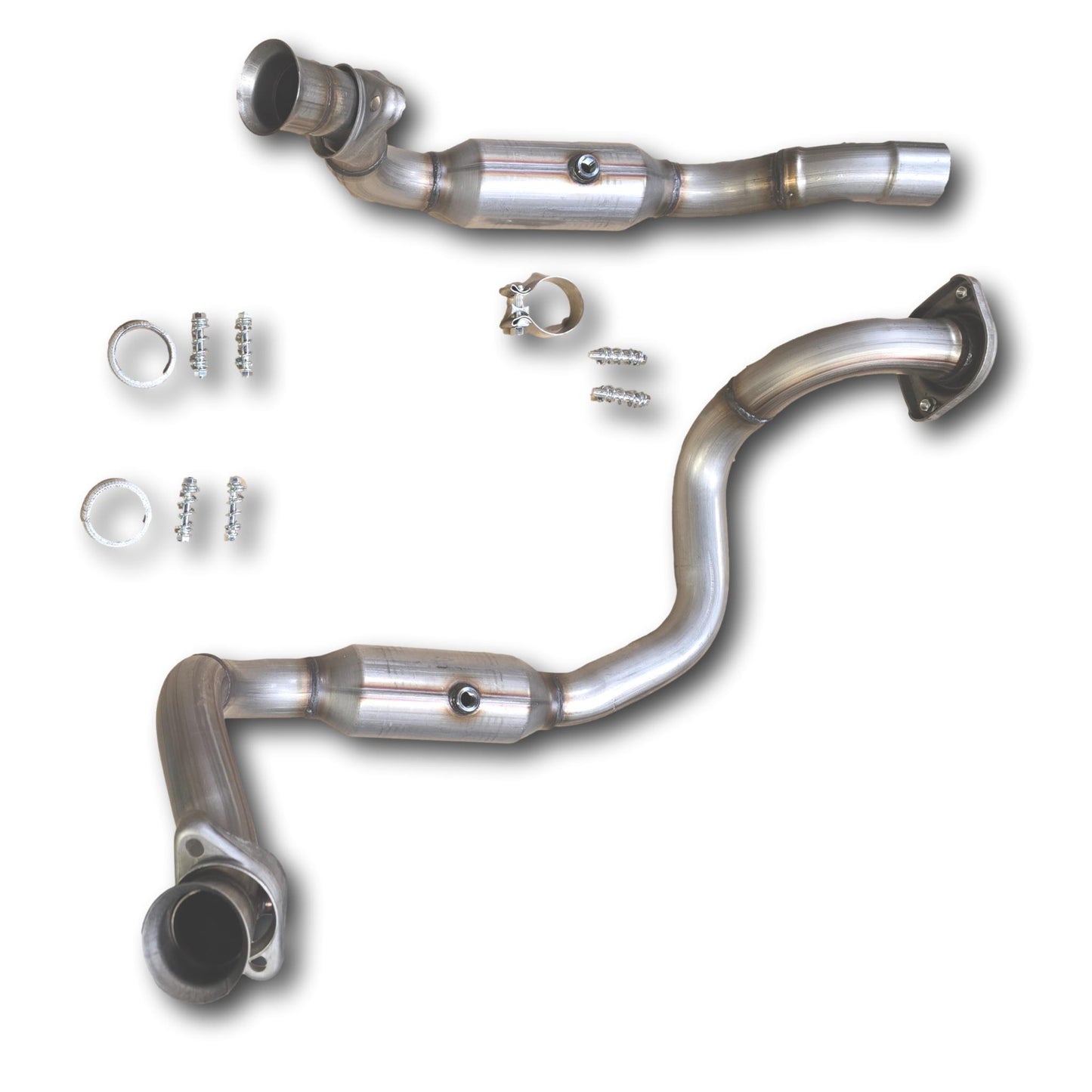 Ford F-350 Super Duty 2011-2018 FRONT Catalytic Converters 6.2L V8 , OEM GRADE