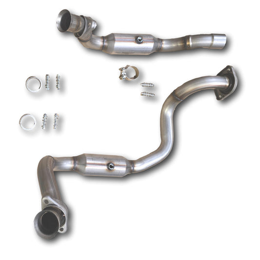 Ford F-350 Super Duty 2011-2022 FRONT Catalytic Converters 6.2L V8 , OEM GRADE