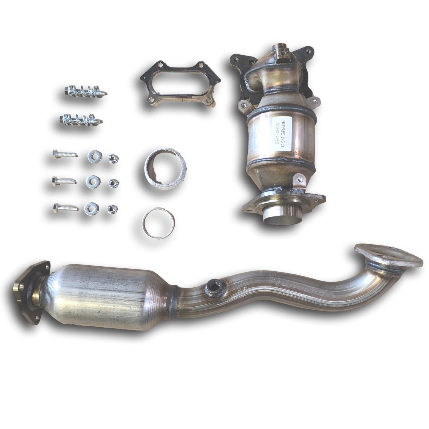 2010-2011 Honda CRV 2.4L 4-Cylinder Catalytic Converters , BOTH front and rear