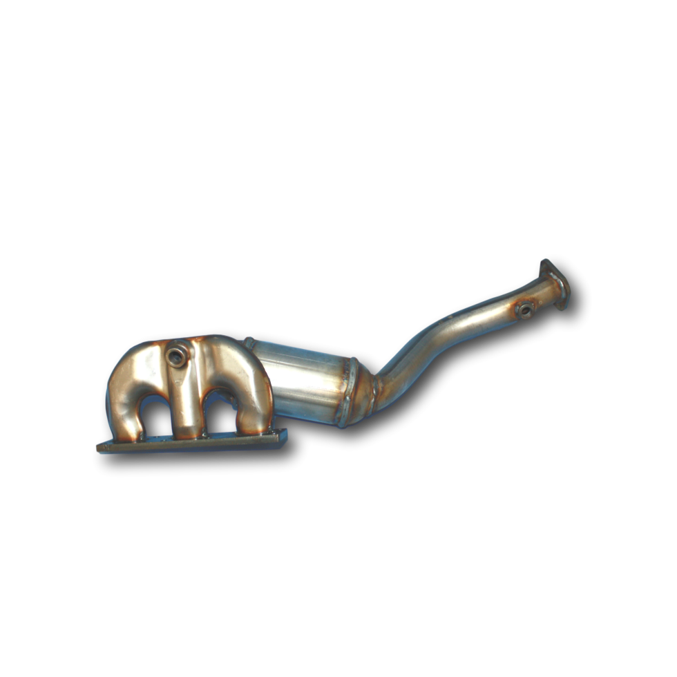 BMW 330ci Catalytic Converter Front 3.0L Rear Side View
