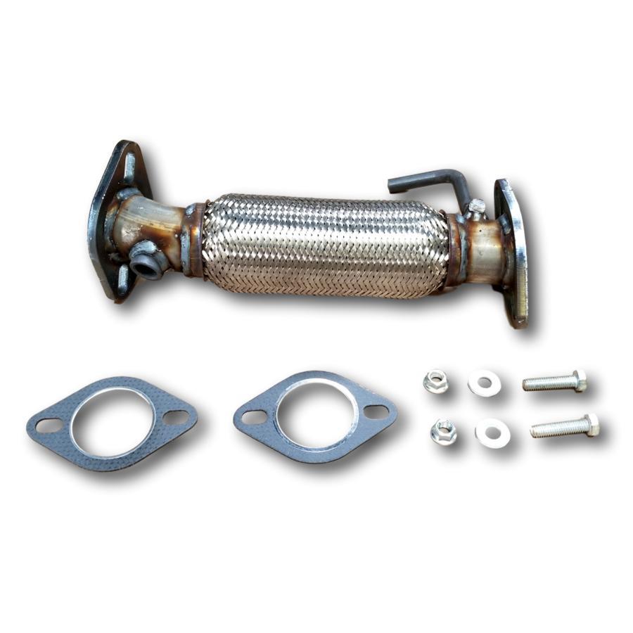 Stainless Steel Exhaust Front Flex Pipe – For Nissan Rogue 2008-2013 2.5L AWD – 1 Year Warranty
