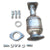 Nissan NV3500 4.0L V6 2012 to 2017 BANK 1 catalytic converter RIGHT SIDE