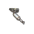 BMW 330i Rear 3.0L Catalytic Converter Left Side View